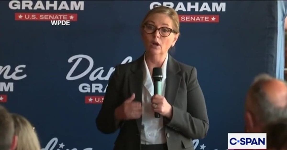 Lindsey Graham's Sister Darline Cornered on Her Humiliating Taiwan Debate Gaffe