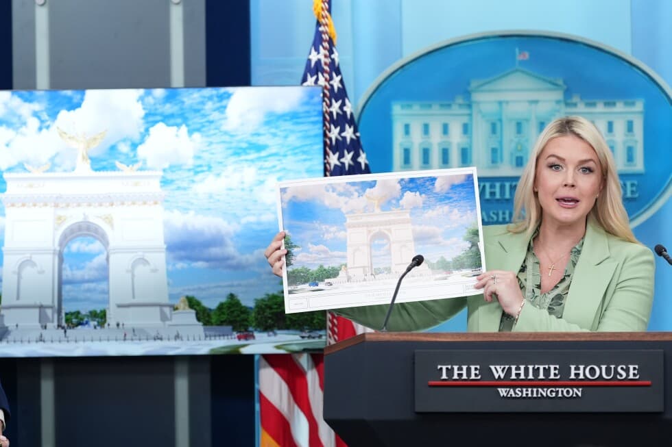 Federal agency approves concept for Trump’s plan for a Triumphal Arch in Washington - AP News