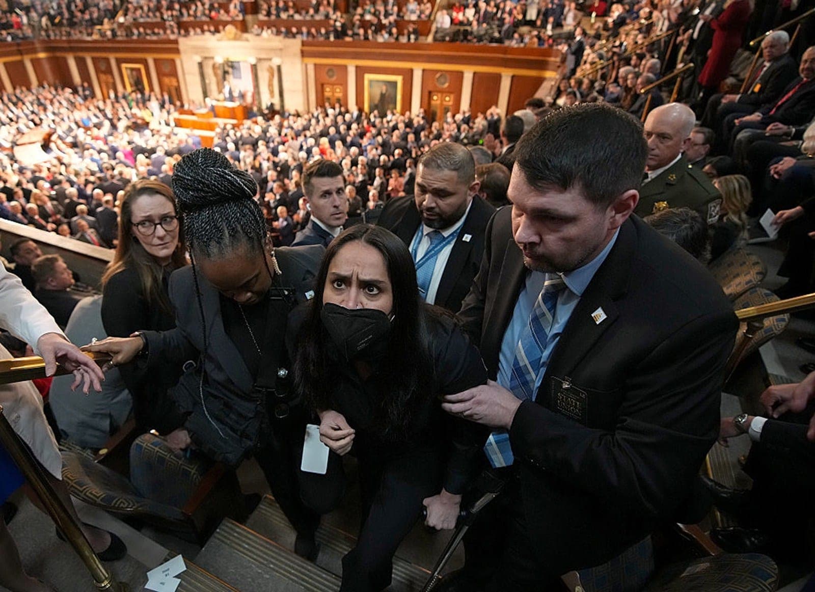Ilhan Omar Guest Arrested For Disrupting State of the Union