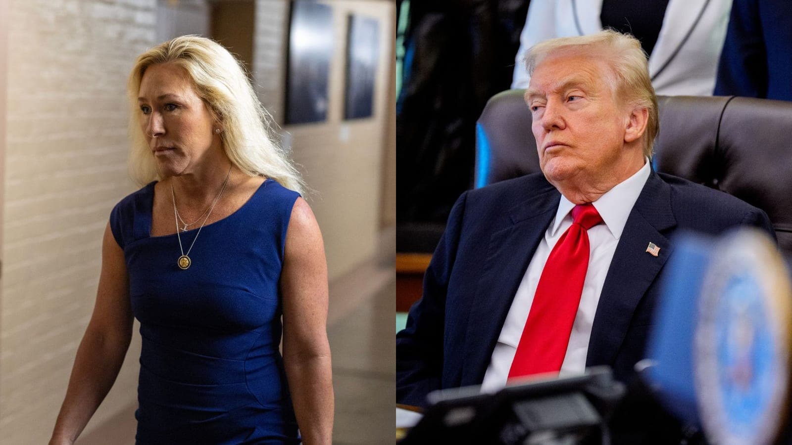 Pres. Trump says he wouldn't return 'traitor' Marjorie Taylor Greene's 'never-ending' phone calls – WSB-TV Channel 2