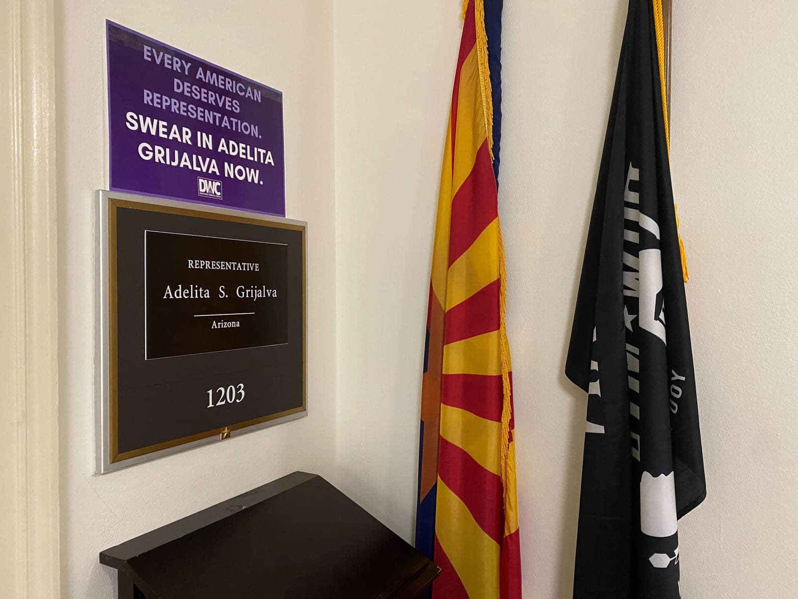 After more than a month, Johnson tells CNN Grijalva could be sworn in soon