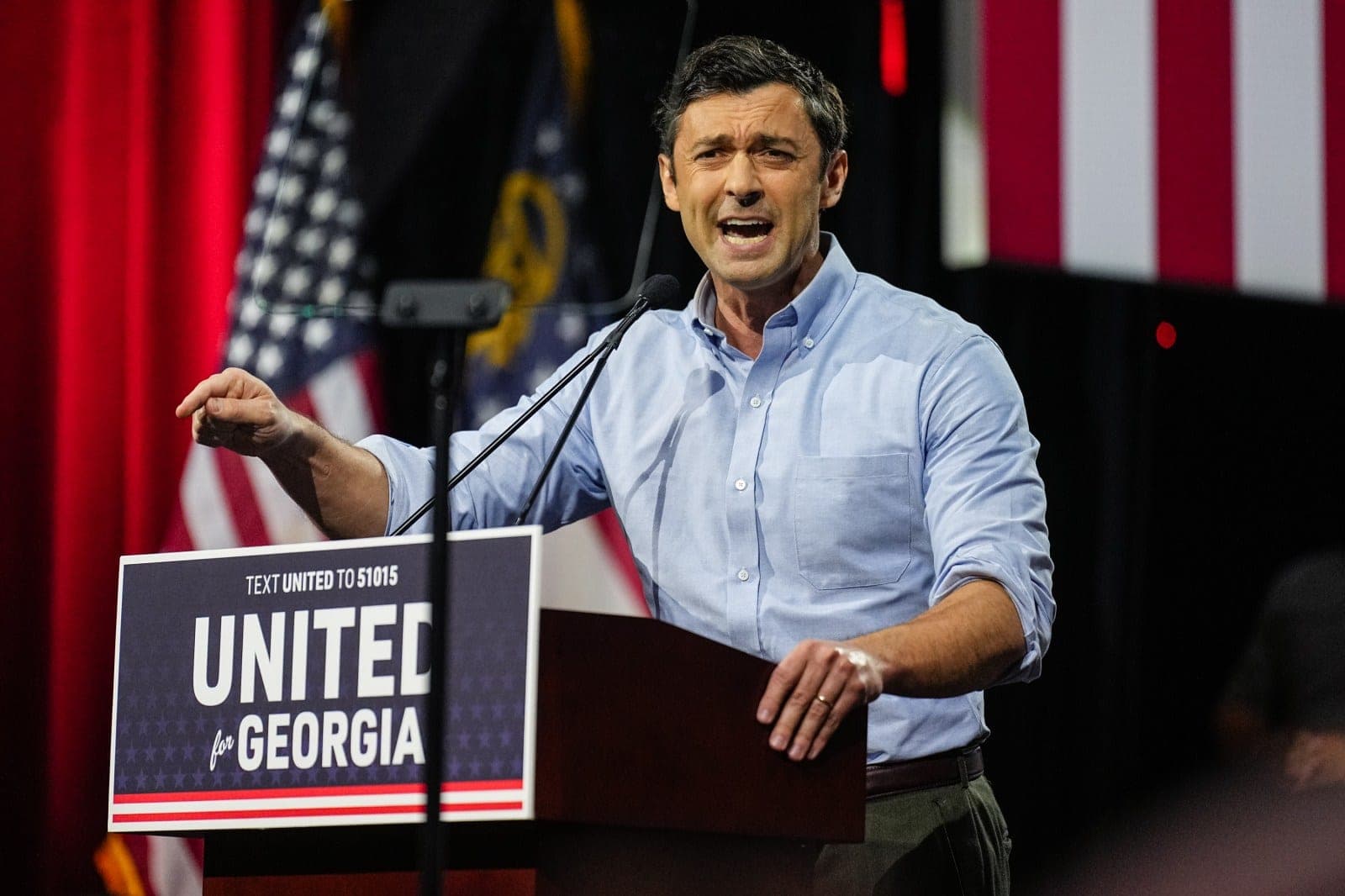 Jon Ossoff Extends Lead Over Mike Collins in Georgia Senate Race Poll