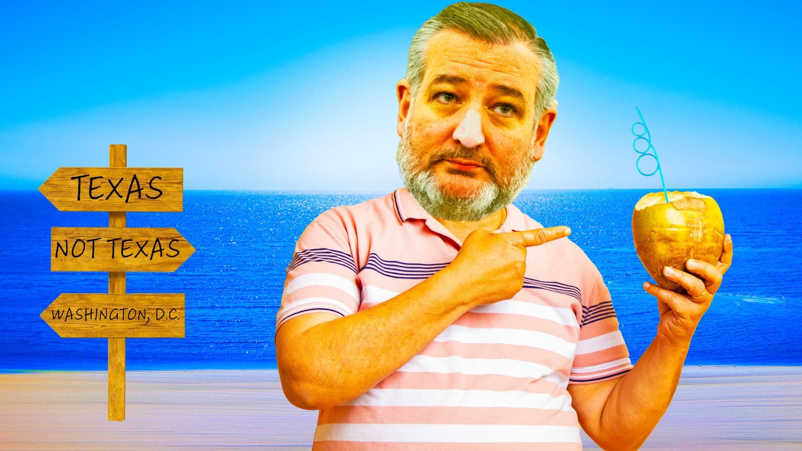 Ted Cruz Photographed on Flight Out of Texas Ahead of Winter Storm