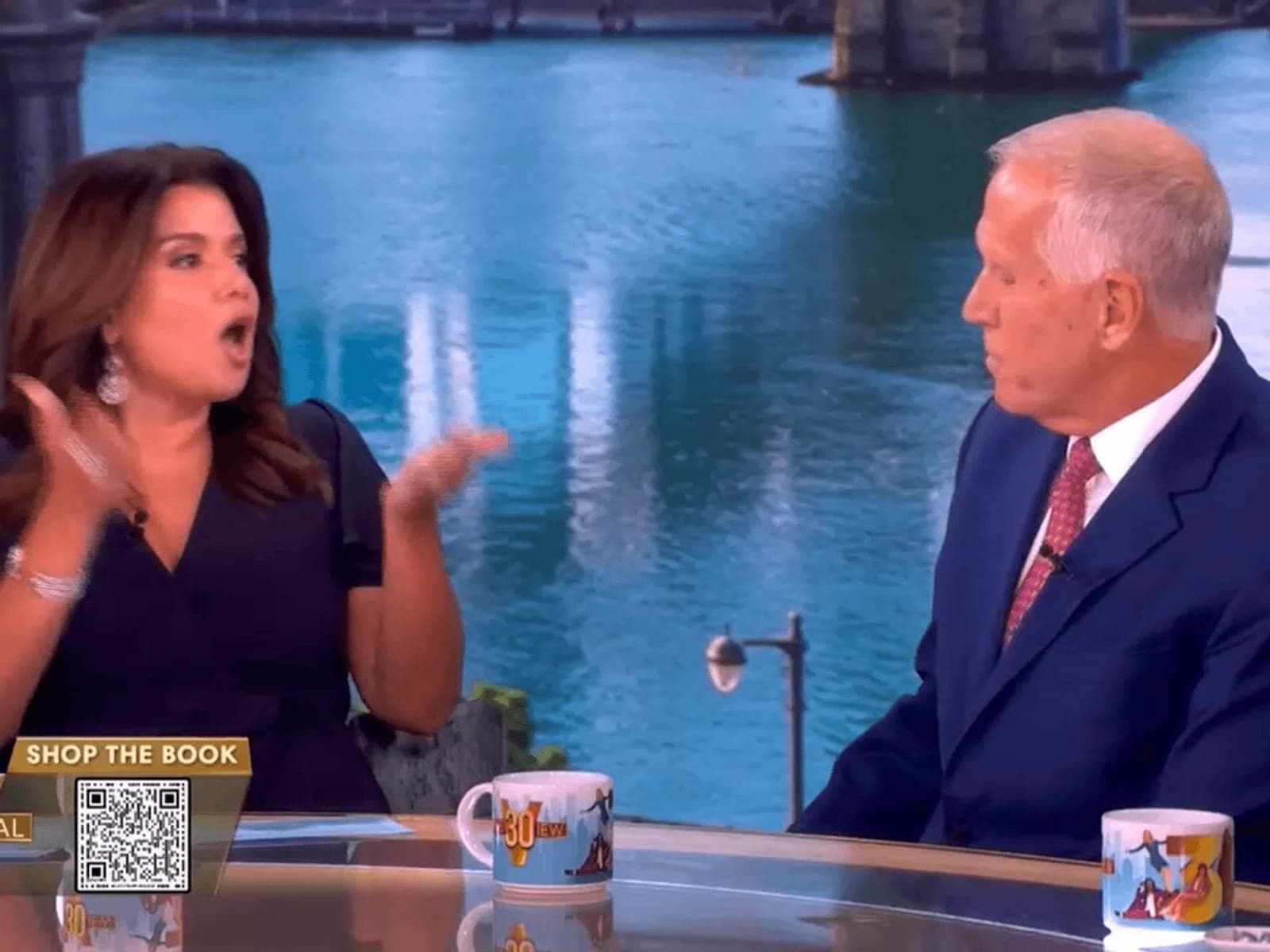 'Oh, come on!' GOP senator shouted down on 'The View' over Don Jr.'s wedding oligarch