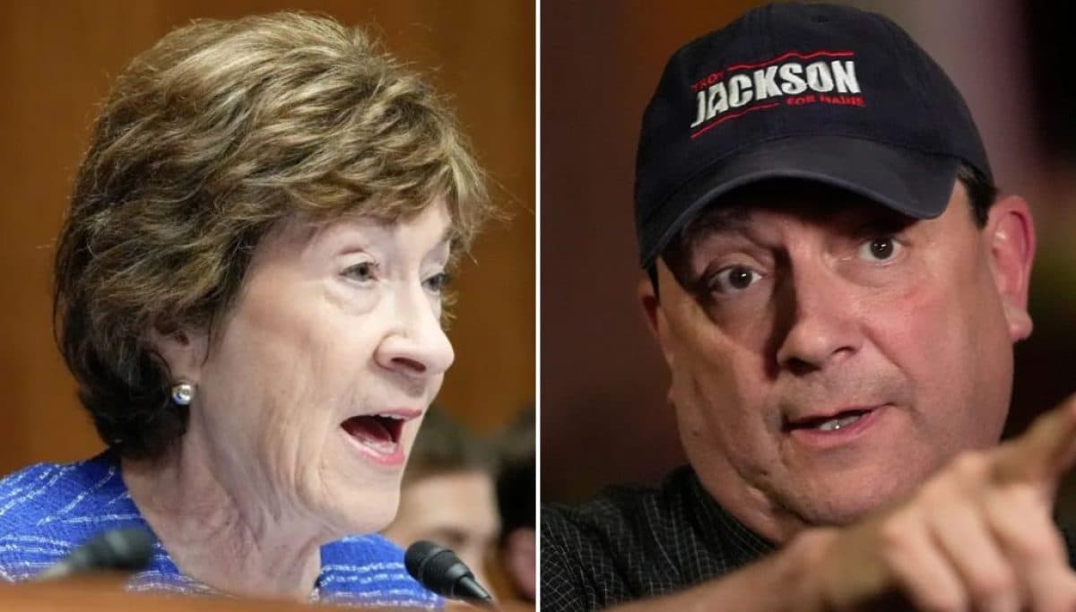 Susan Collins and Troy Jackson spar over public corruption allegations in second debate