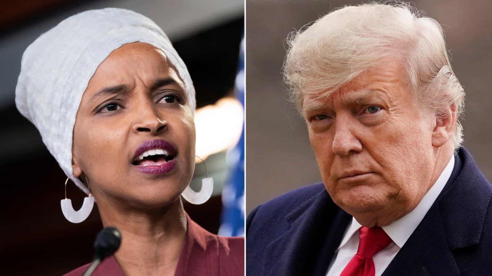 Rep. Ilhan Omar responds to 'creepy' Trump calling her 'garbage'