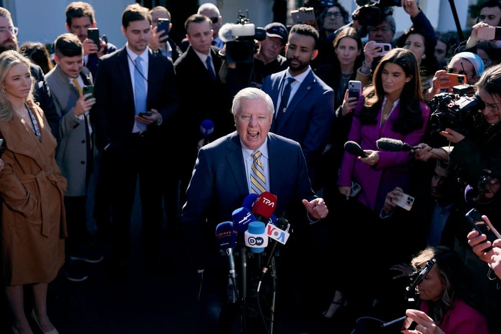 Trump calls for appointing Lindsey Graham's sister as interim senator