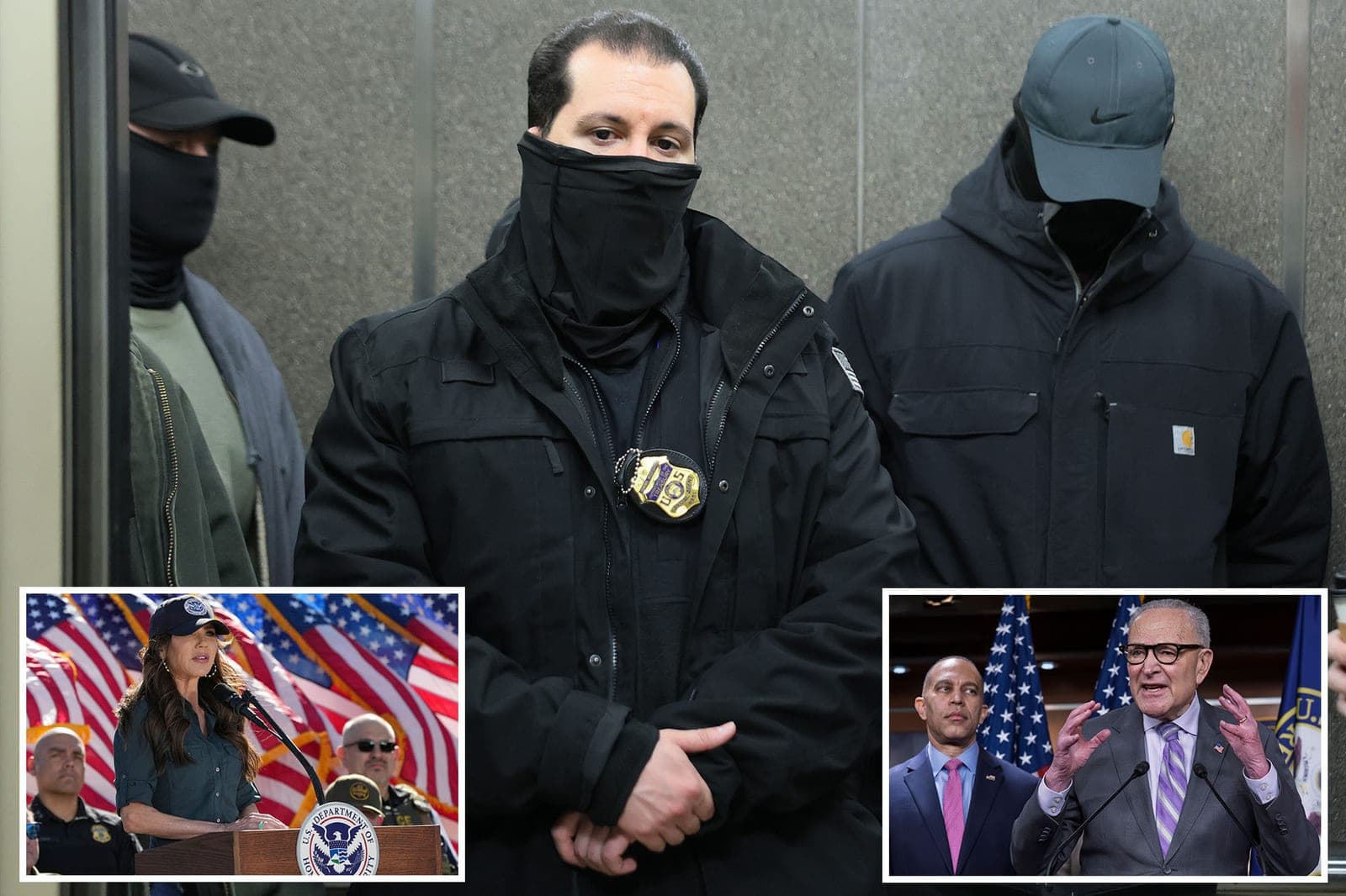 Hakeem Jeffries, Chuck Schumer lay out 10 demands to fund DHS