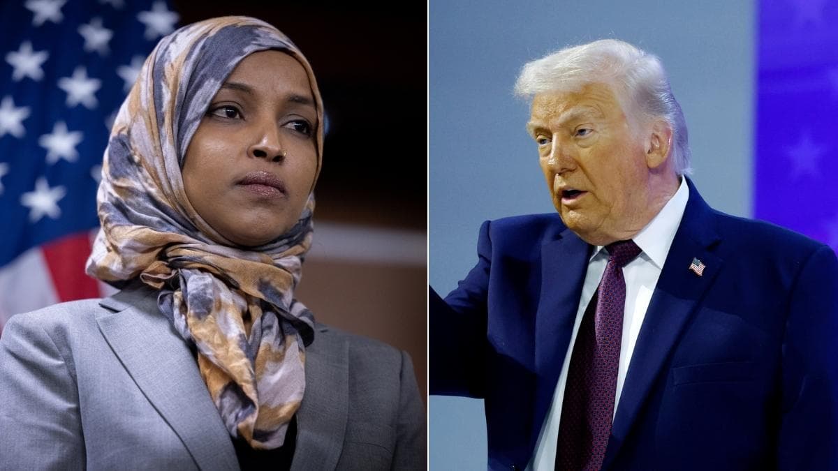 Ilhan Omar Calls Out Donald Trump's 'Hateful Rhetoric' After Town Hall Attack
