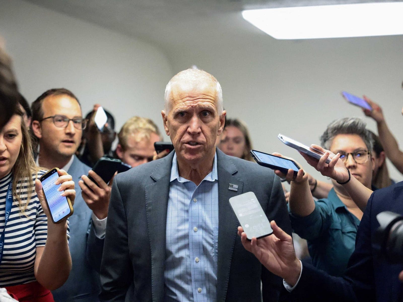 'Bogus': Thom Tillis erupts at Trump for listening to 'incompetent personal advisor'