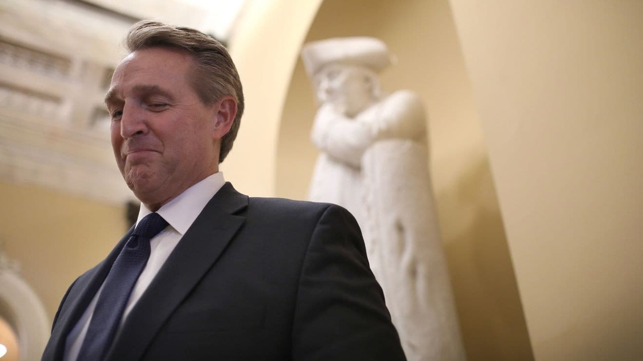 Ex-GOP Senator Flake endorses Georgia Democrat Ossoff against MAGA challenger