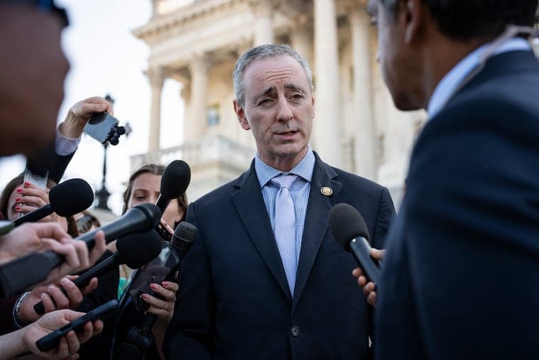Republican Brian Fitzpatrick helps Democrats pass measure to restrict Trump's war powers