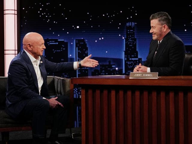 Senator Mark Kelly Can't Name Any Illegal Orders But Tells Jimmy Kimmel He's 'Not Backing Down' on Urging Military to Refuse Them from Trump
