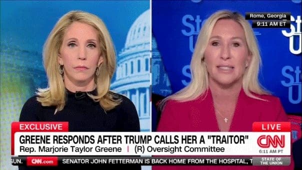 Marjorie Taylor Greene apologizes for taking part in 'toxic politics' amid Trump attacks