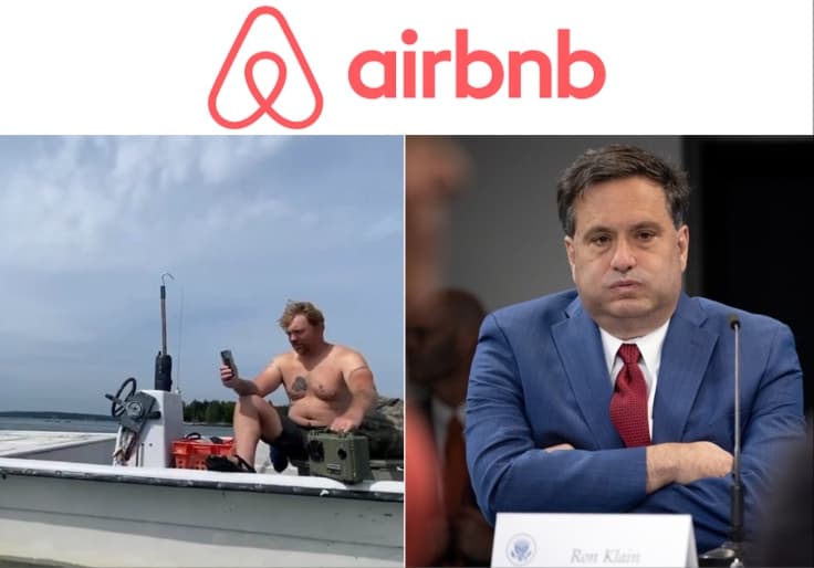 No Comment From Airbnb as Chief Legal Officer Ron Klain Defends Graham Platner's Nazi Tattoo—After Company Distanced Itself From a Cofounder's Work With Trump Administration