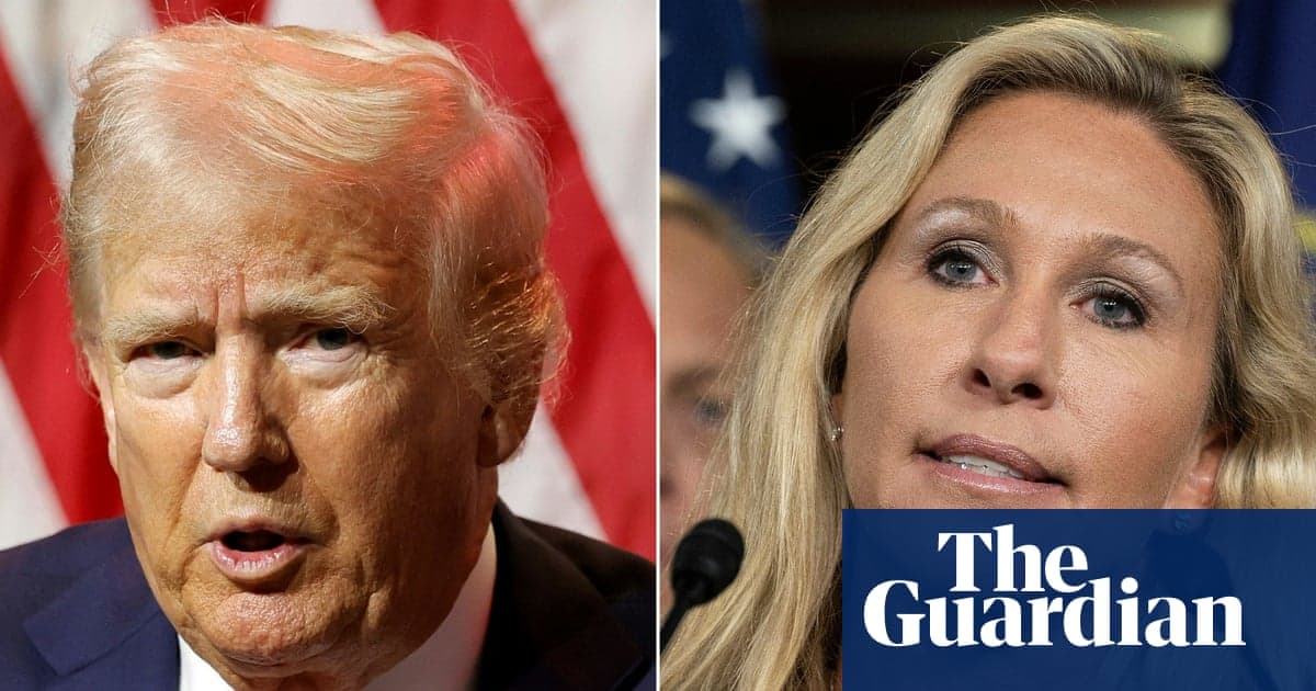 Marjorie Taylor Greene says she's had 'warnings for my safety' after posts by Trump | Marjorie Taylor Greene