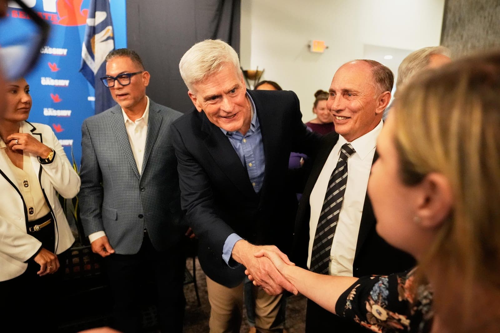Sen. Cassidy knocked out of Louisiana Republican primary as Trump-backed Letlow, Fleming make runoff
