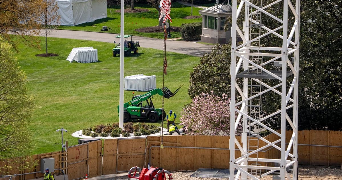 Judge told to reconsider security implications of halting White House ballroom