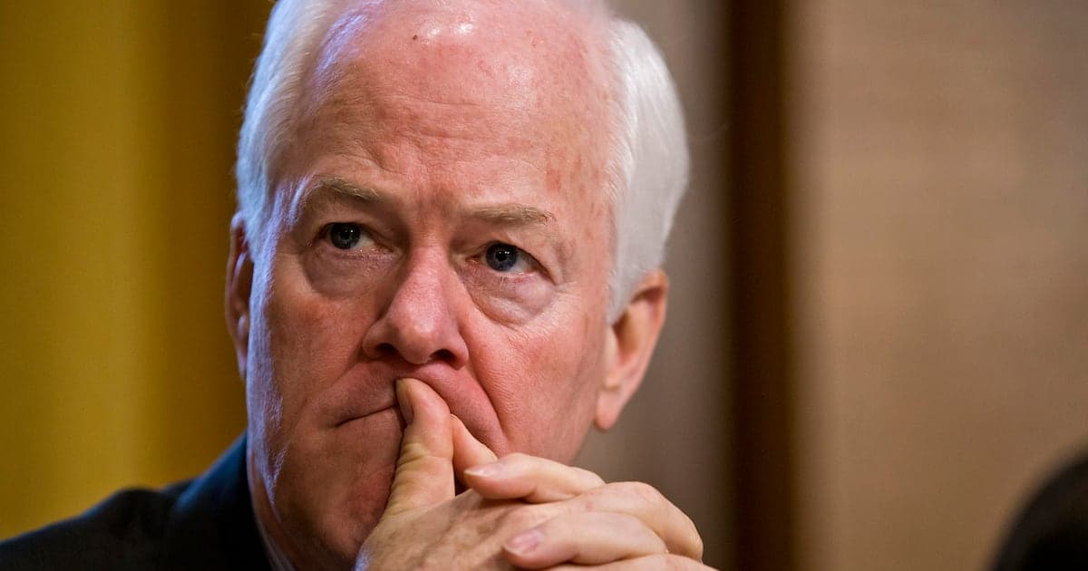 Cornyn Admits Trump Left Him Powerless to Stop AG Pick