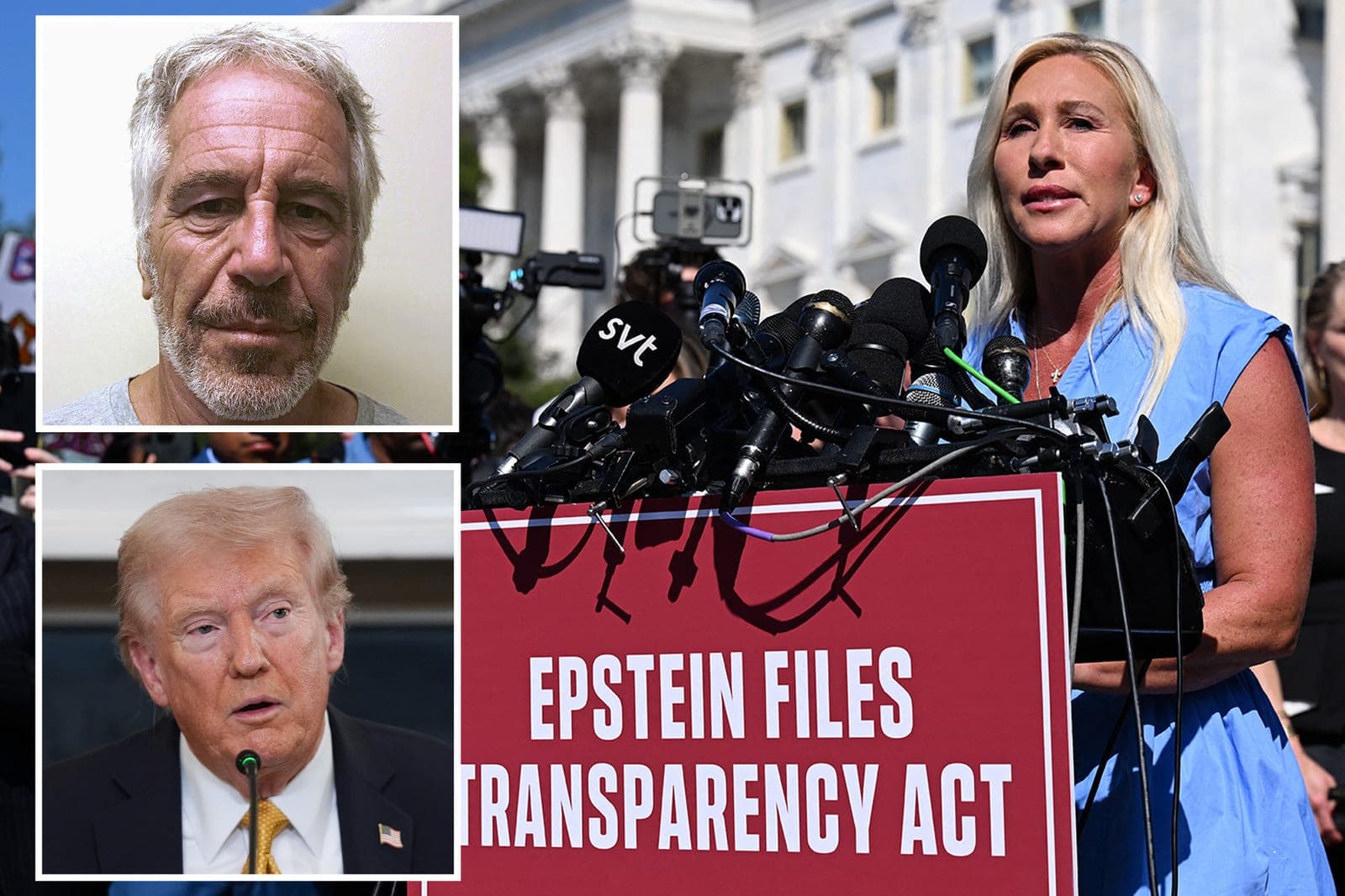 Trump calls Marjorie Taylor Greene 'disgrace' to party after rips him over Epstein files