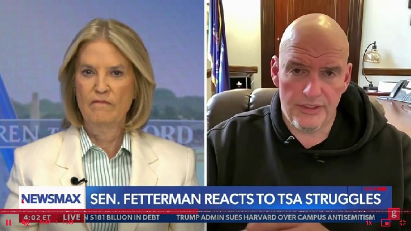 John Fetterman Bluntly Tells Democrats What Their DHS Shutdown Is Doing To Americans