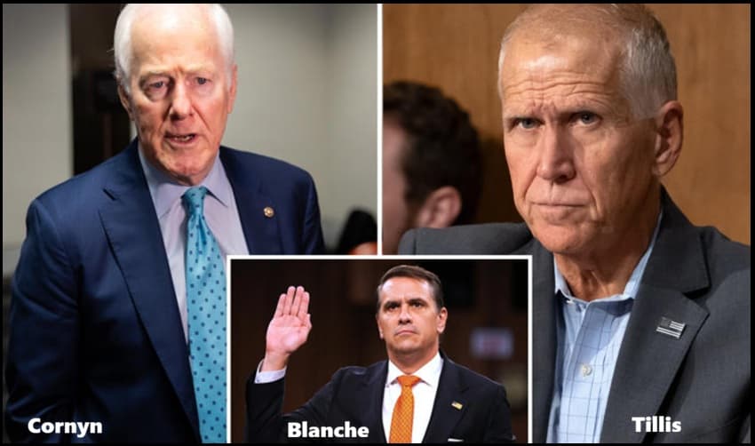 Senate Judiciary Committee Advances Todd Blanche AG Nomination