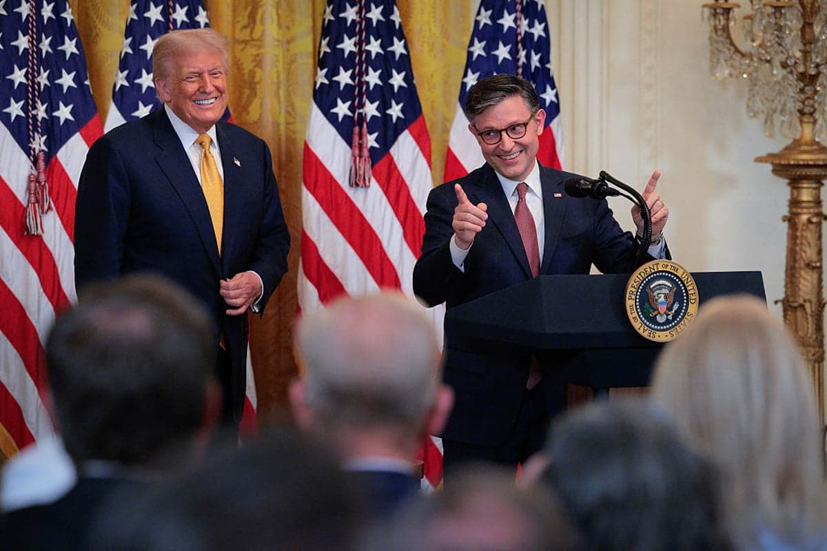 Trump and Mike Johnson embrace Epstein 'transparency' ...kicking and screaming all the way