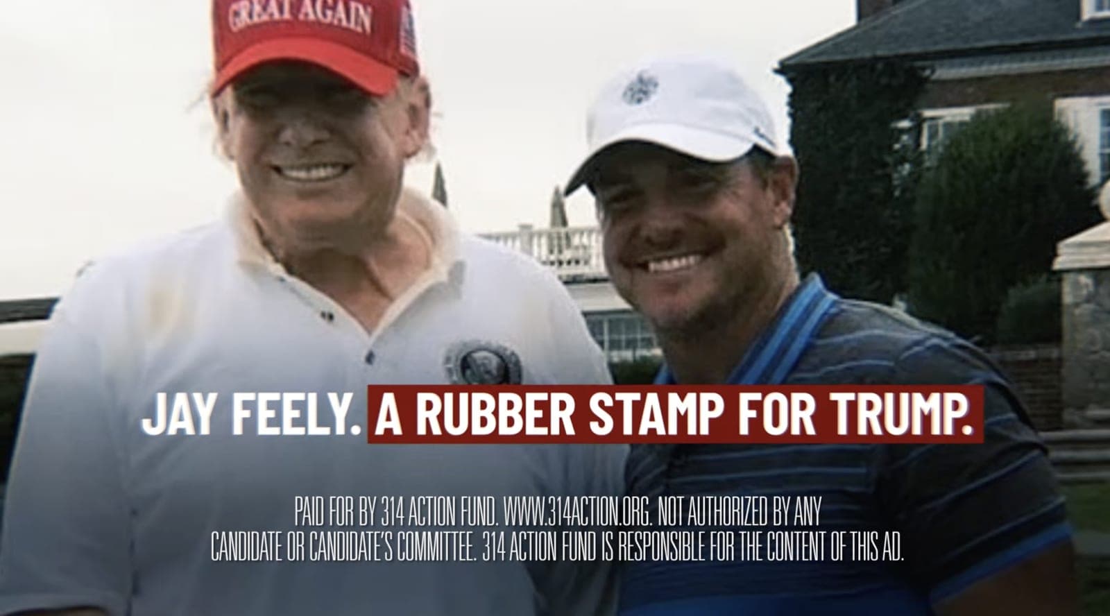 Democratic group launches $1M ad blitz highlighting Jay Feely’s allegiance to Donald Trump