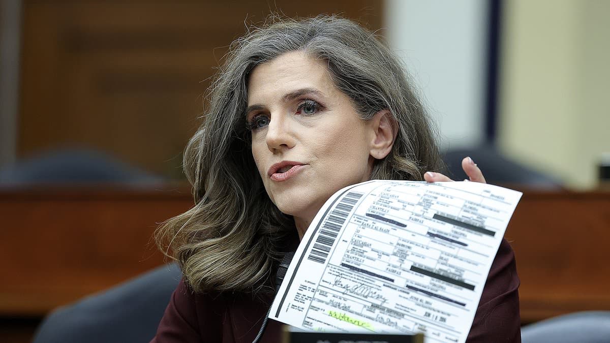 Nancy Mace halts hearing to confront 'sex extorter' Cory Mills with scathing allegations