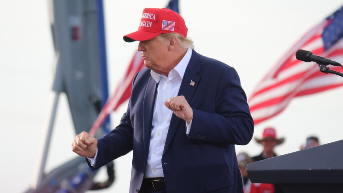 Donald Trump wasn't done celebrating Thomas Massie's loss in Kentucky when Georgia handed him another massive victory