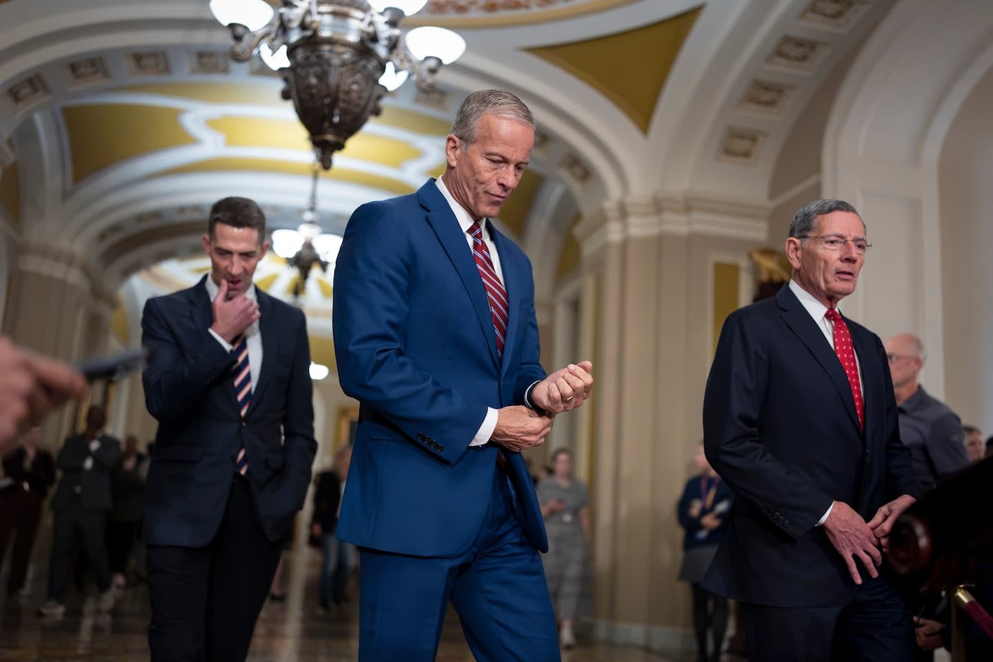 Senate Republicans make a final legislative push ahead of the midterms