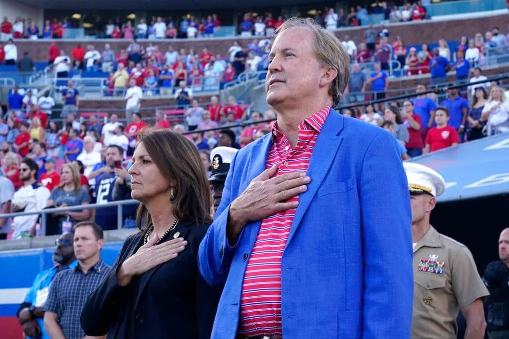 Angela Paxton backs Texas GOP ticket without naming estranged husband Ken