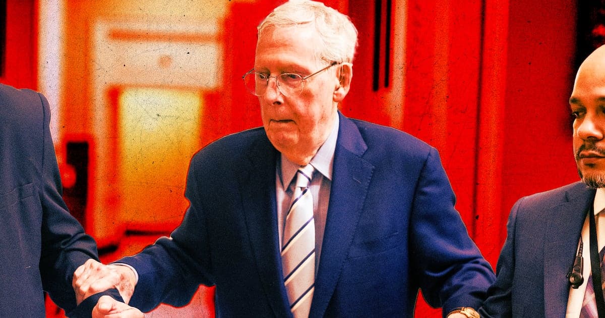 Mitch McConnell's Wife Elaine Chao Makes Jaw-Dropping Admission About His Health
