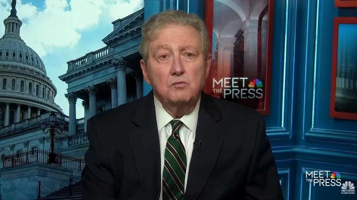 Someone Please Tell "Goober" Sen. John Kennedy What Year It Is
