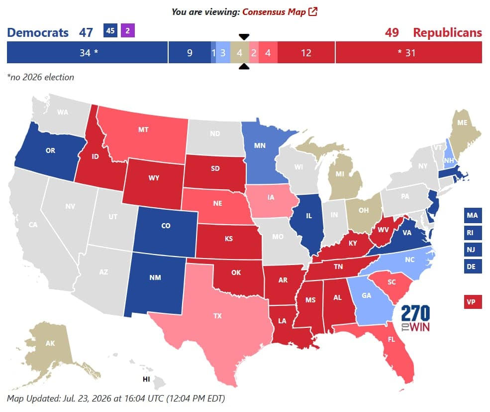 Michigan Primaries Today; Canvass Report from Saturday