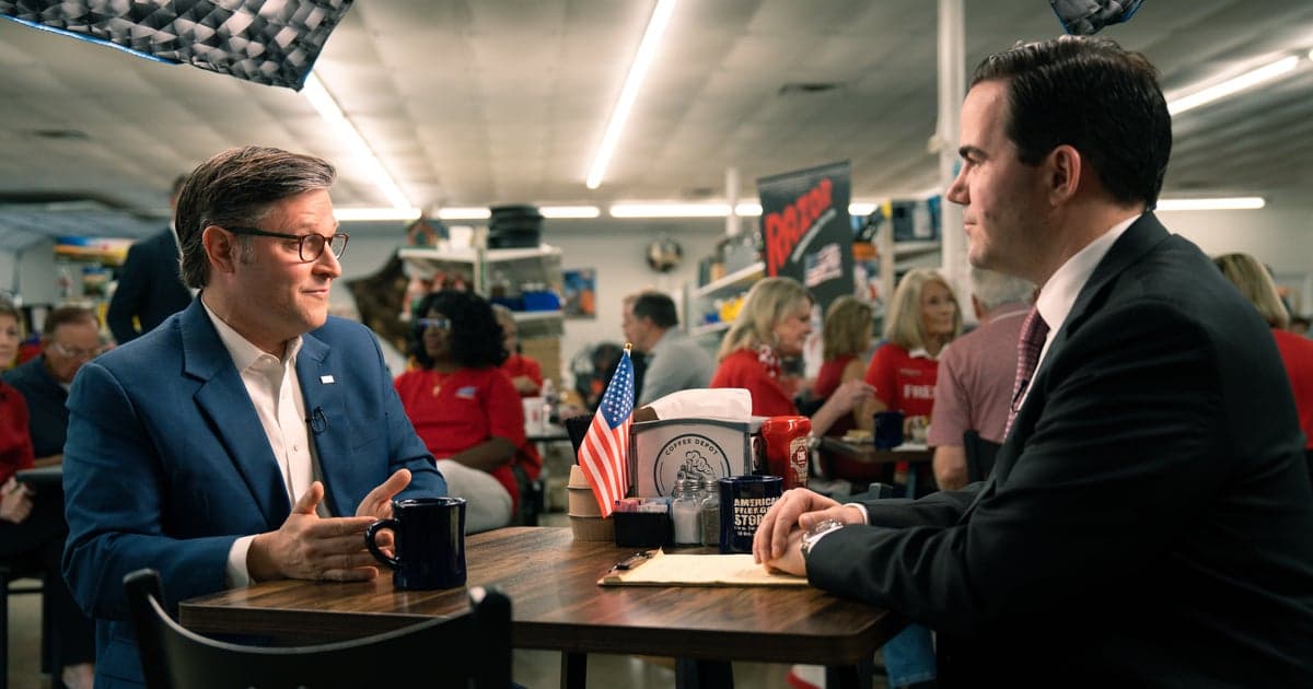 Johnson says he intends to stay on as GOP leader if Republicans lose majority