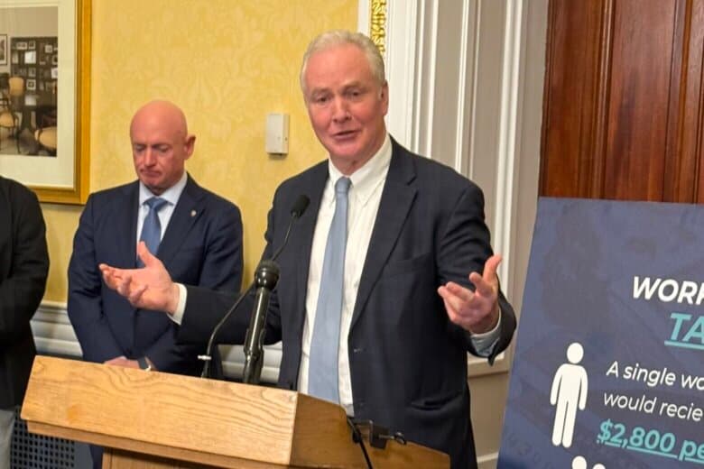 Van Hollen proposes bill to eliminate federal income tax for millions of low-income Americans