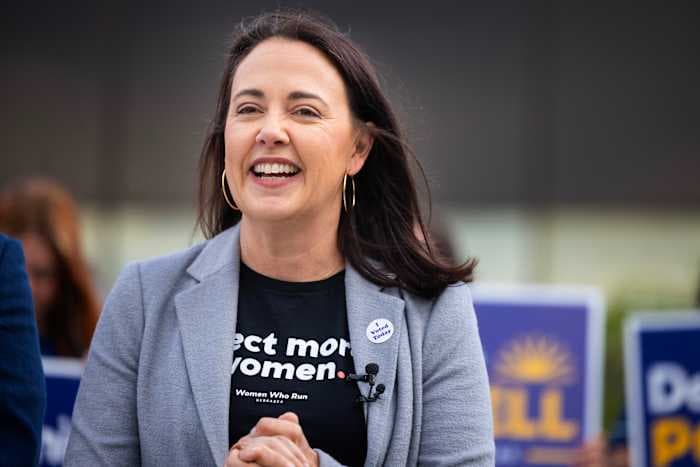 Nebraska Democrats clash in US House primary for the state's 'blue dot' district