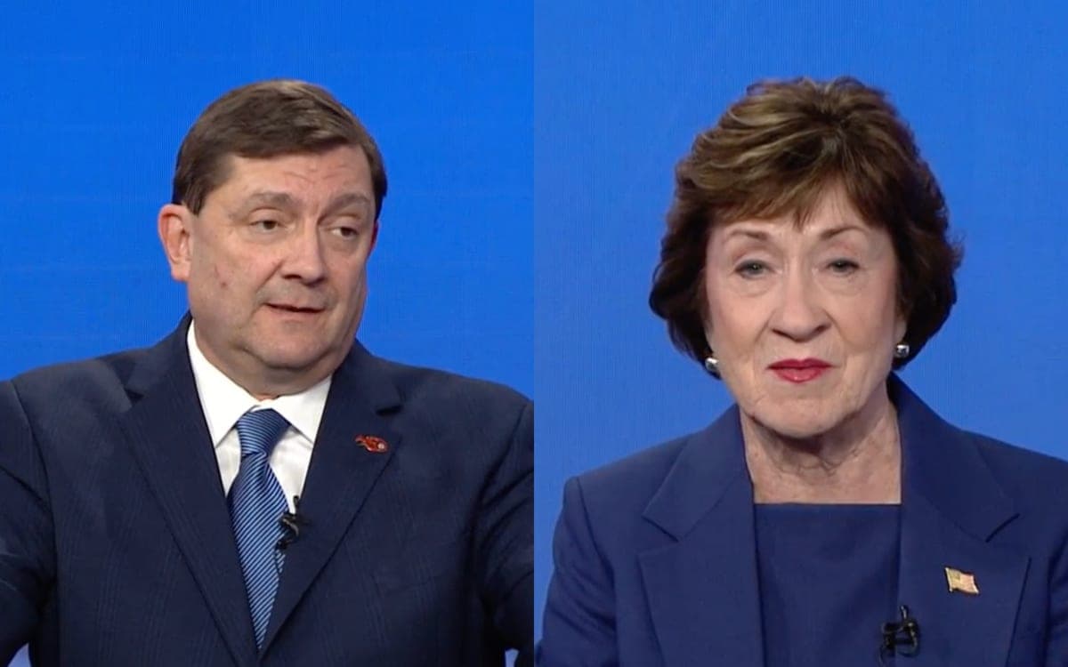 Susan Collins backs raising Social Security taxes on high earners in debate with Troy Jackson