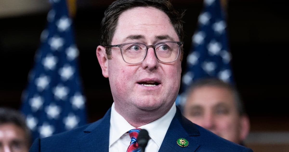 GOP Rep. Mike Flood Heckled at Nebraska Town Hall Amid Trump Backlash Over DOJ 'Anti-Weaponization' Fund