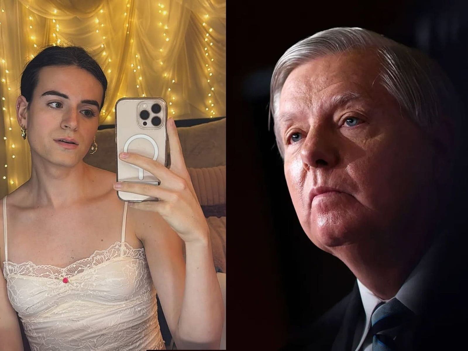 Transgender author alleges Lindsey Graham hired her for sex work