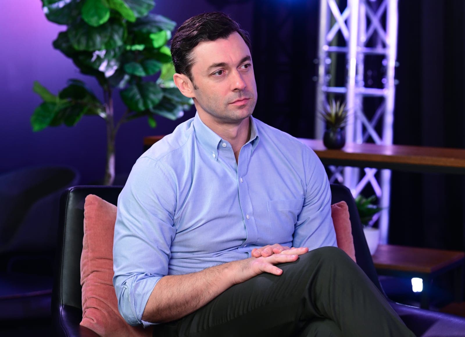 Senator Jon Ossoff Roasted For Seemingly Staging His Own Media Appearance