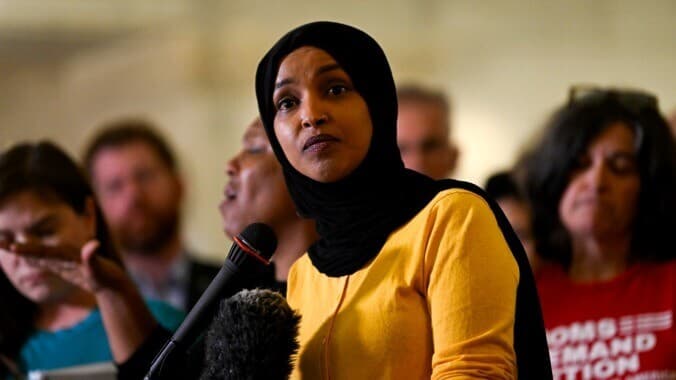 For the Millionth Time, Rep. Ilhan Omar Has to Call Out the Trump Admin's Racist Garbage