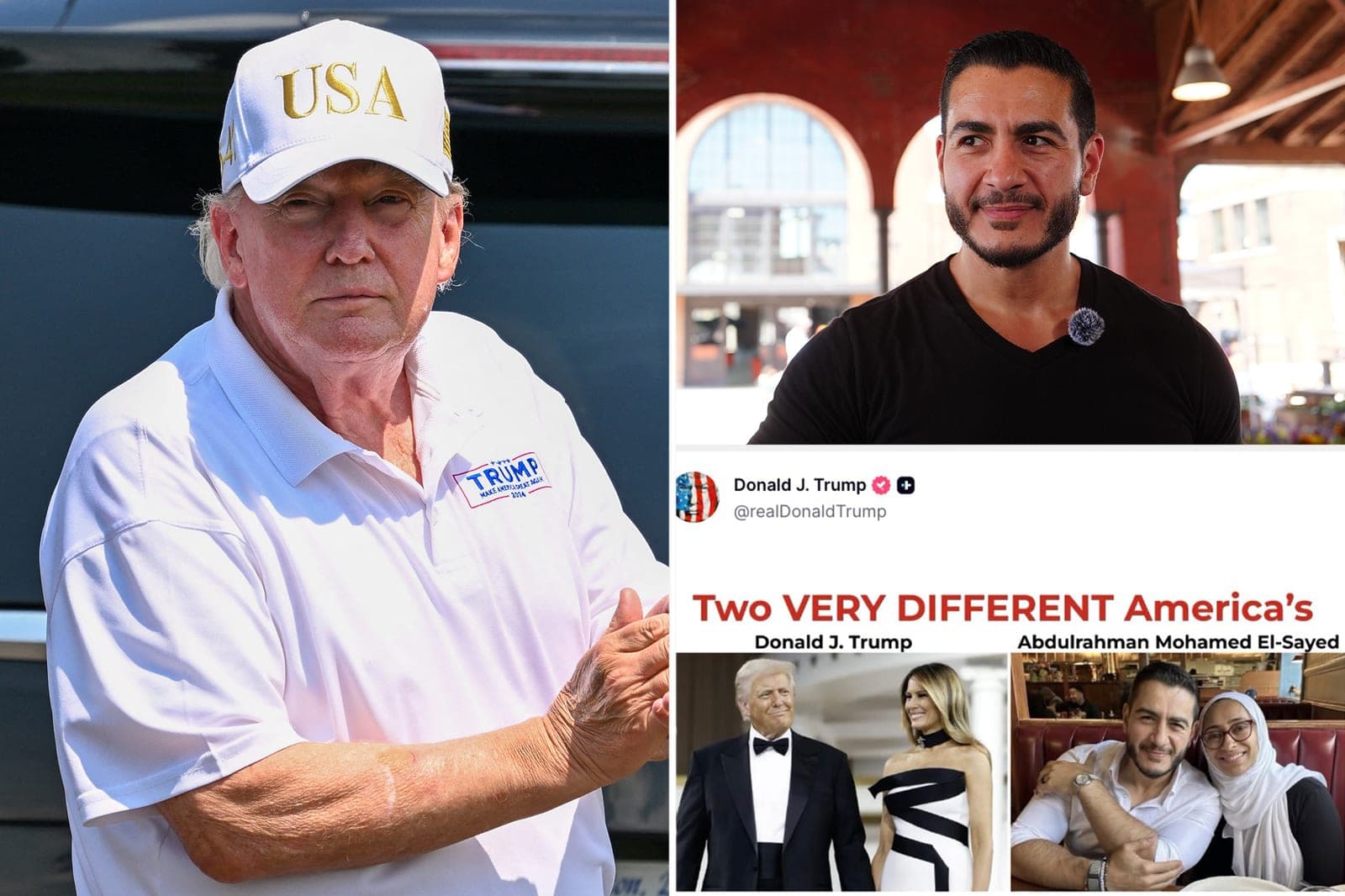 Abdul El-Sayed blasts Trump's marriage to Melania after prez's social media comparison