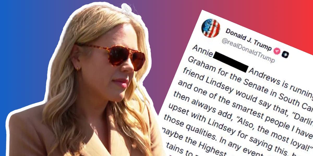 'Not presidential': Andrews responds to Trump referring to her by anti-trans slur