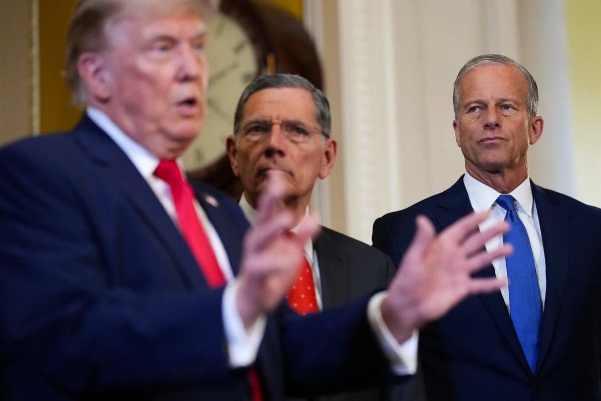 Frustrated Thune tells Trump to 'get on the phone and get the votes' after Leavitt swipes at Senate over voter ID