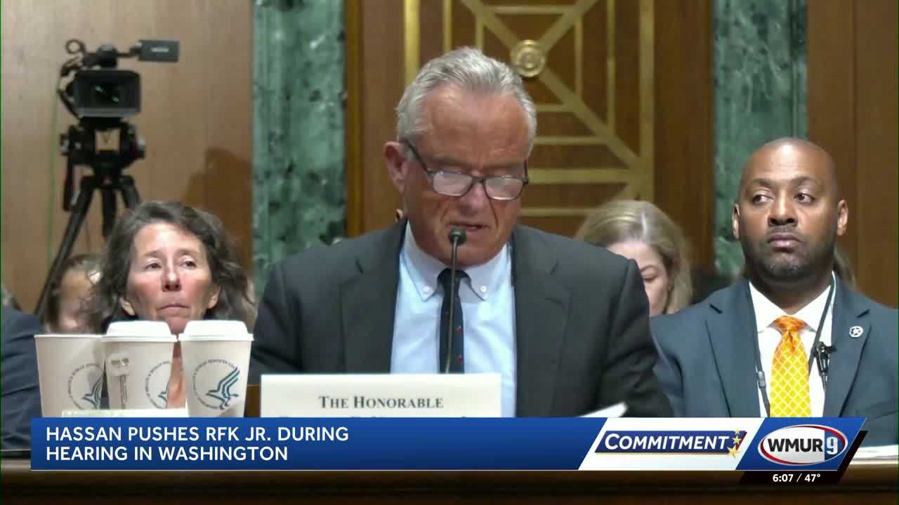 Hassan questions RFK Jr. during Senate hearing