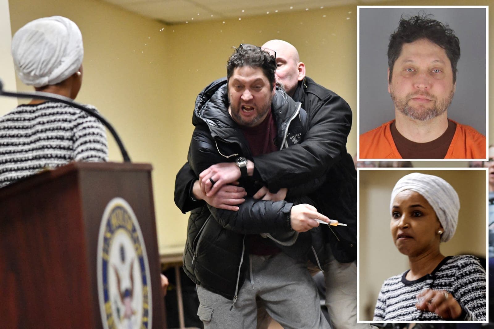 Rep. Ilhan Omar's apple cider vinegar assailant sentenced to 14 months in prison