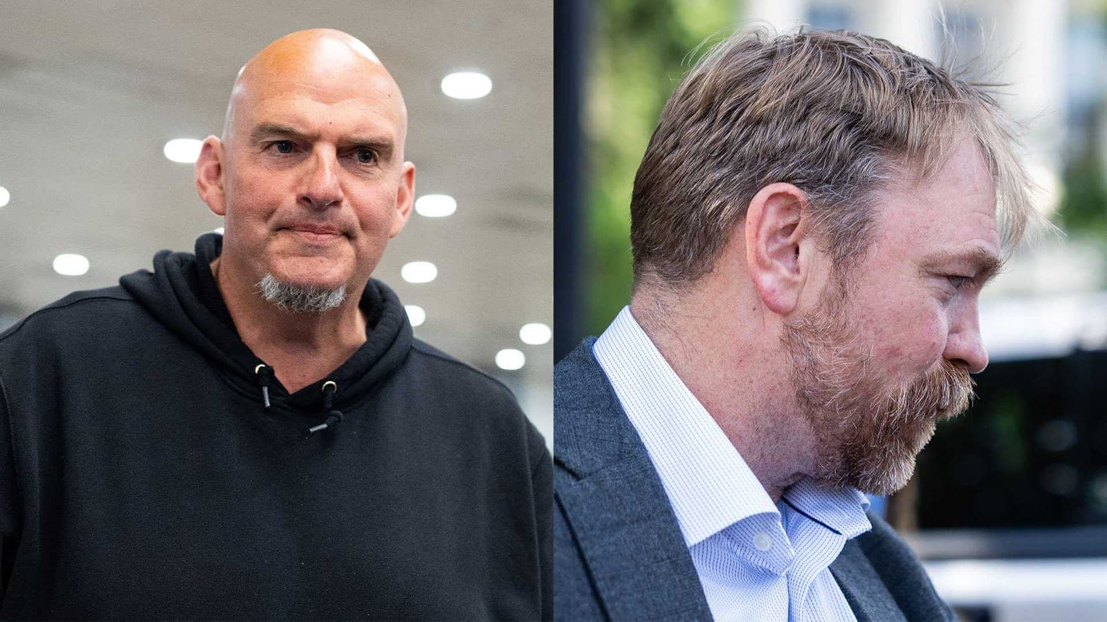 Fetterman bashes Platner, calling him a 'creep, Nazi sympathizer'