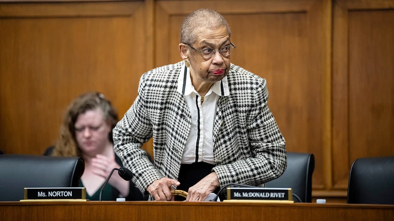 88-year-old Democrat DC Delegate Eleanor Holmes Norton ends re-election campaign
